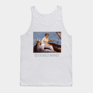 Boating by Edouard Manet Tank Top